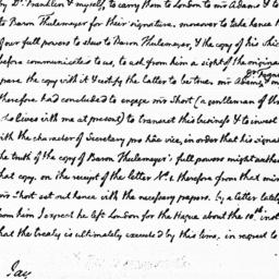 Document, 1785 August 14
