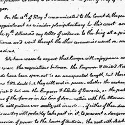 [Document, 1785 June 17]