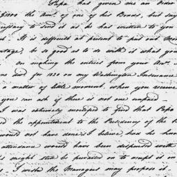 Document, 1821 December 31