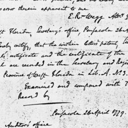 [Document, 1779 April 26]