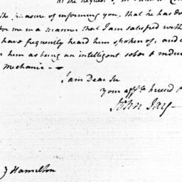 [Document, 1790 December 21]