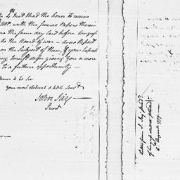 Document, 1779 August 06