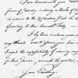 Document, 1779 February 01