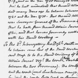 [Document, 1769 August 05]