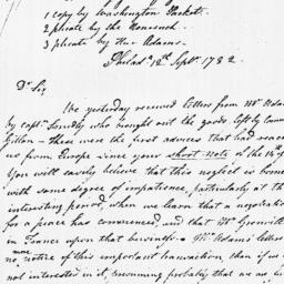 Document, 1782 September 12