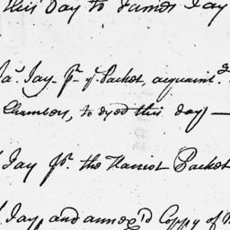 Document, 1763 December 20 ...