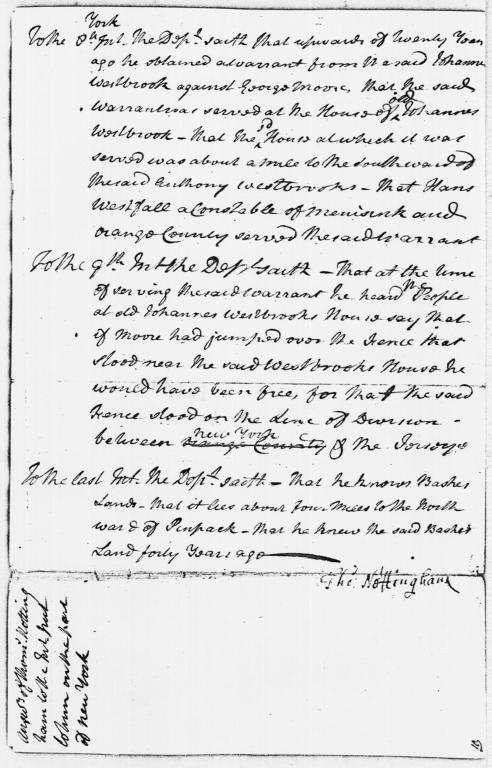 Document, 1769 September 09 - DLC Catalog