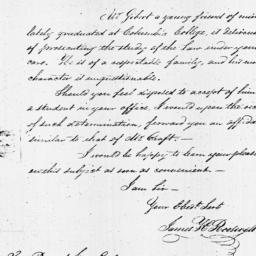 [Document, 1821 October 06]