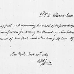 Document, 1769 November 27