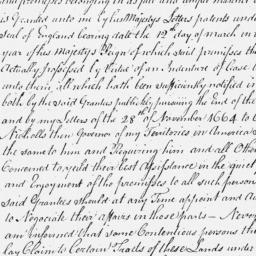 Document, 1672 November 25