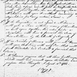 Document, 1782 April 30