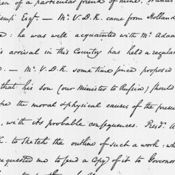 Document, 1812 November n.d.