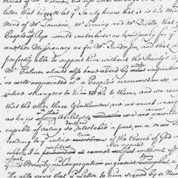 Document, 1763 August 01