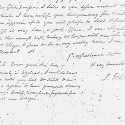 [Document, 1762 November 05]