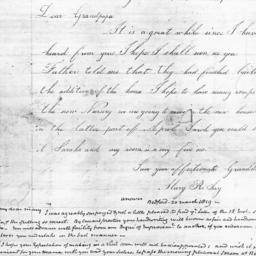Document, 1819 March 15
