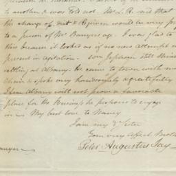 [Document, 1811 July 26]