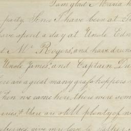 [Document, 1821 August 21]