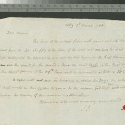 Document, 1780 March 02