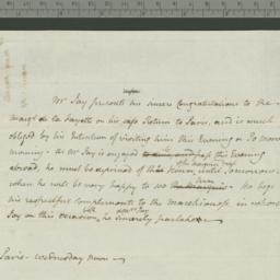 Document, 1783 March n.d.