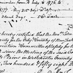 Document, 1777 August 22