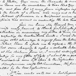 [Document, 1796 November 30]