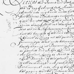 Document, 1664 December 30