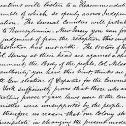 Document, 1776 May 18